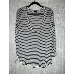 BDG Loose Knit Stripe Oversized Sweater